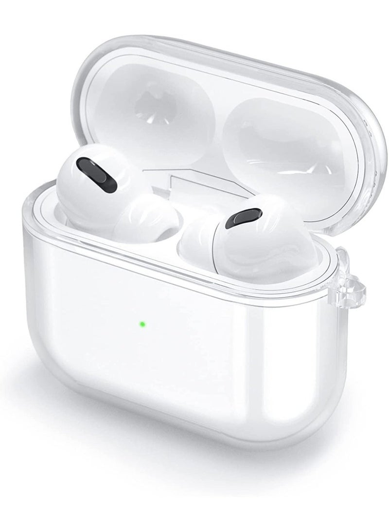 غطاء حماية سيليكون لسماعات ايربود برو 3 شفاف - Image 3