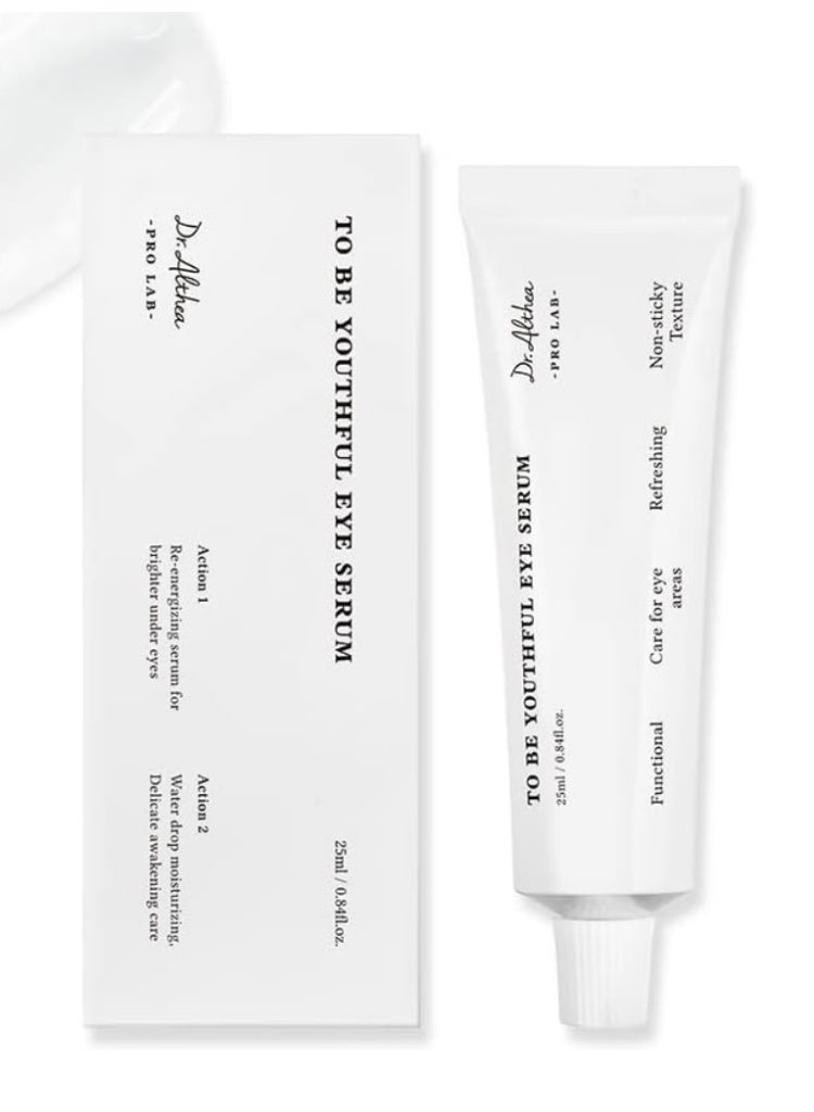 دي آر.ألثيا كريم العين د. ألتيا تو بي يوثفول – علاج مضاد للشيخوخة وترطيب عميق، 25 مل – يقلل الهالات السوداء والانتفاخ والتجاعيد - Image 1