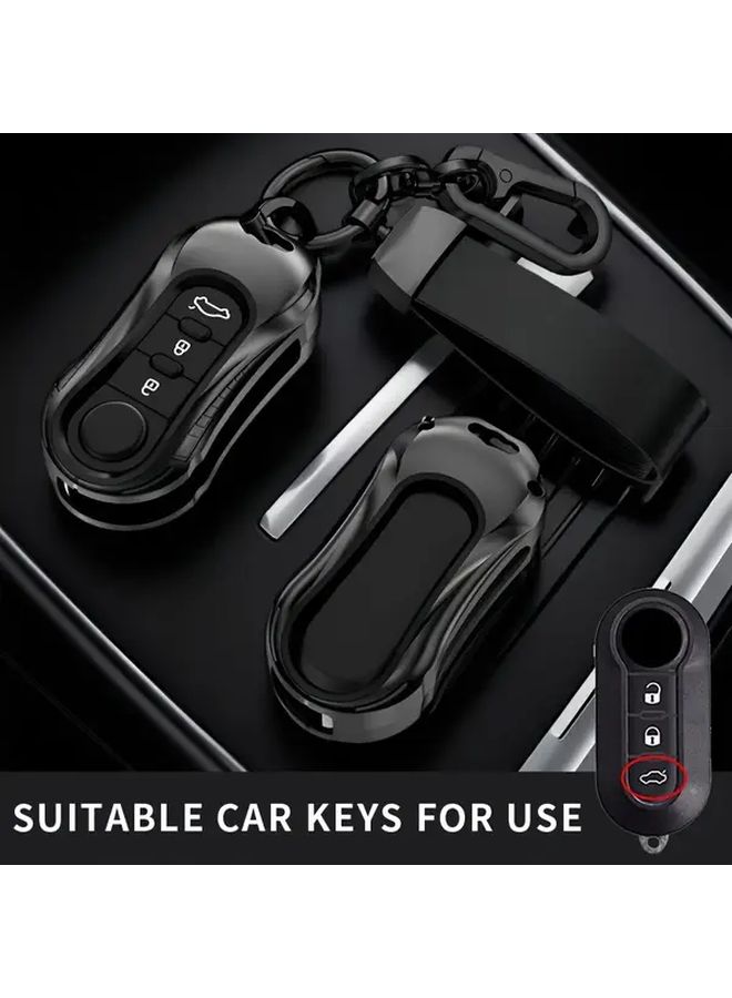 Type B Luxury Car Key Cover for 500 Ducato Panda Punto Lancia Musa - Image 5