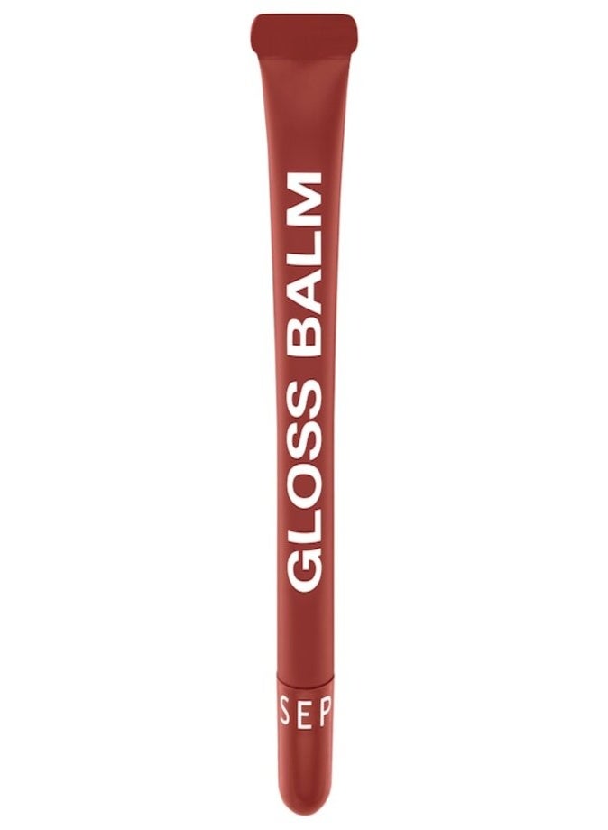 SEPHORA COLLECTION Gloss Balm Tinted Bouncy Lip Balm 8ml – 05 Espresso Velvet, Hydrating Glossy Lip Balm for Soft, Plump Lips - Image 1