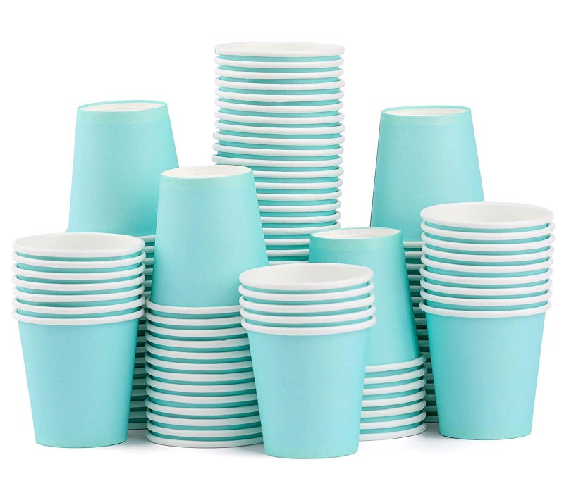 100 Pack 3 oz Paper Cups Bathroom Cups DisposableMouthwash Cups Small Snack Cups for Water JuiceCandy Ideal for Party Bathroom and Office