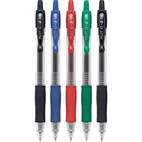 Pilot G2 Premium Gel Pens, Gel Roller Pens, Extra Fine Point 0.5 mm Assorted Colors 5 - Image 5