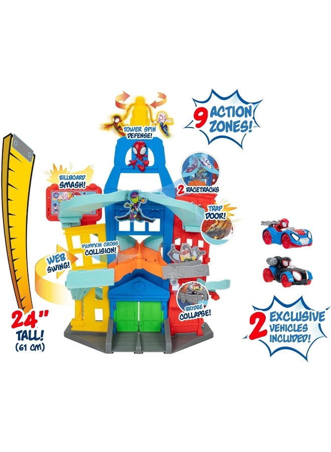 MARVEL Spidey N Friends City Track Set - Image 2