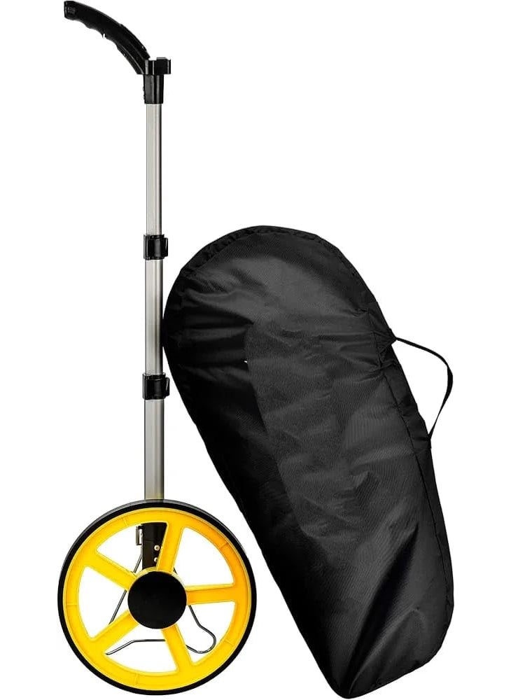 VENEKETY VENEKETY Digital Distance Measuring Wheel Large Digital LCD Display 12 Commercial Grade FeetInch Free Carrying Bag  - Image 1