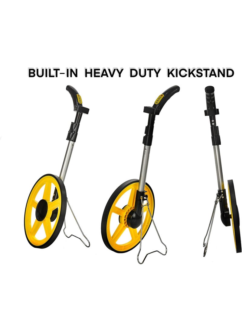 VENEKETY VENEKETY Digital Distance Measuring Wheel Large Digital LCD Display 12 Commercial Grade FeetInch Free Carrying Bag  - Image 4