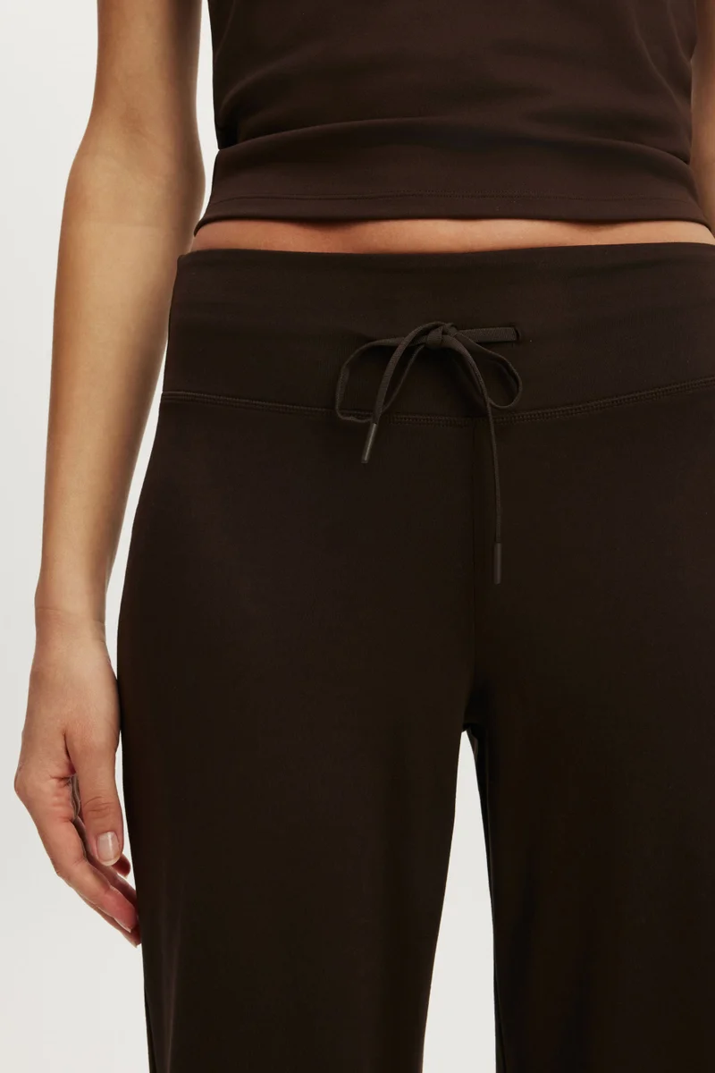 Cotton On  Ultra Soft Tie Front Wide Leg Pant for Women | Best Price UAE