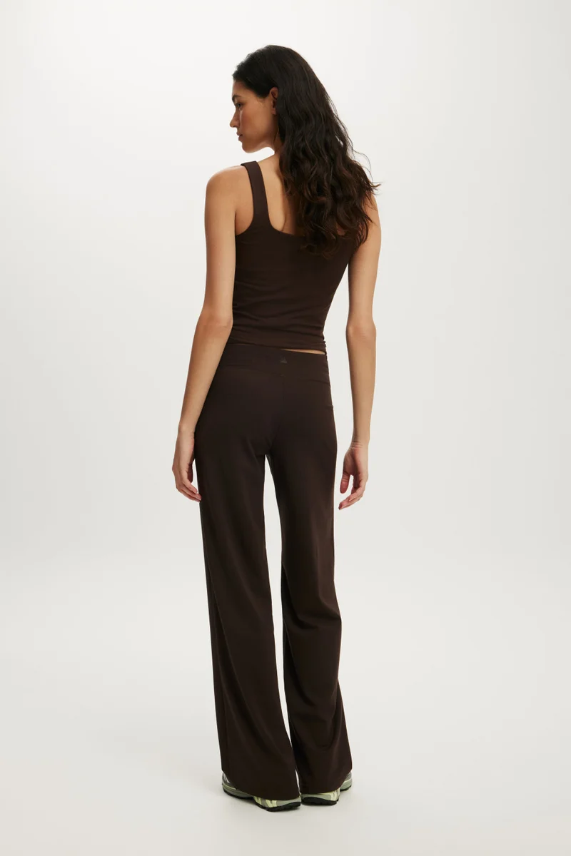 Cotton On  Ultra Soft Tie Front Wide Leg Pant for Women | Best Price UAE