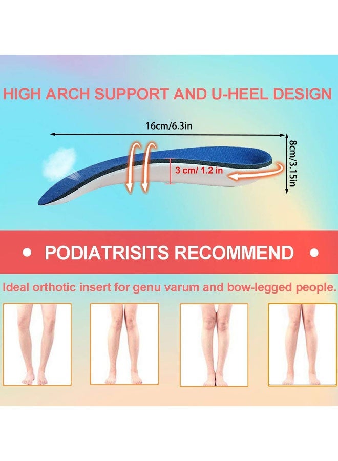 3/4 Length Orthotic Inserts, Half Shoe Insoles For Flat Feet, Plantar Fasciitis, Feet Fatigue, Lower Back Pain Relief Arch Support Insoles For Men and Woman For Walking, Running, Exercises - Image 2