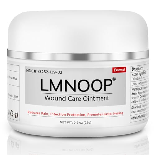 LMNOOP مرهم LMNOOP® لعلاج قرح الفراش، كريم عناية بالجروح بقوة قصوى لحماية العدوى وإصلاح الجلد، شفاء سريع للجروح السكرية، قرح الضغط، قرح الوريد، الحروق، الجروح، الخدوش - Image 1