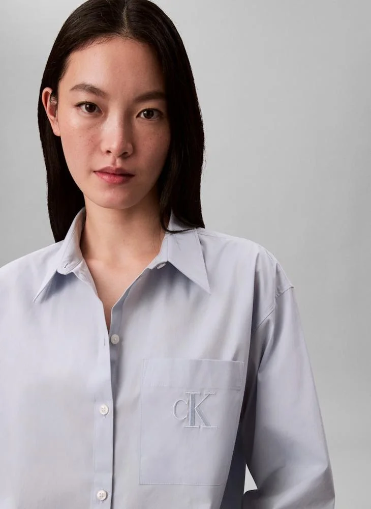 Calvin Klein Jeans  Casual Relaxed Fit Shirt for Women | Best Price UAE