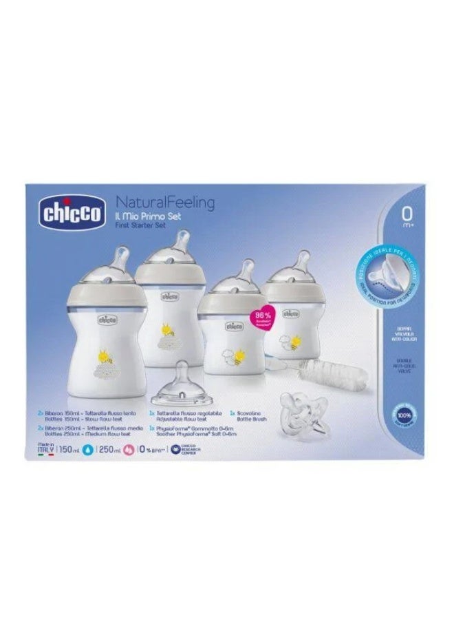 Chicco Natural Feeling First Starter Set 0m+ - Image 4