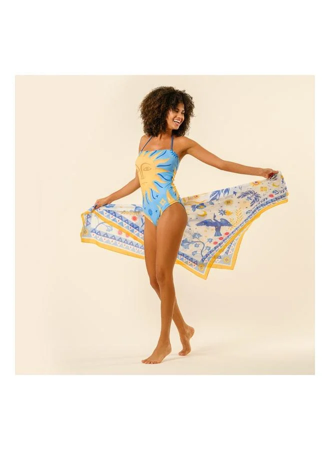 Zsa Zsa Zsu  Daphne Swimsuit 23x21 cm Blue. for Women | Best Price UAE