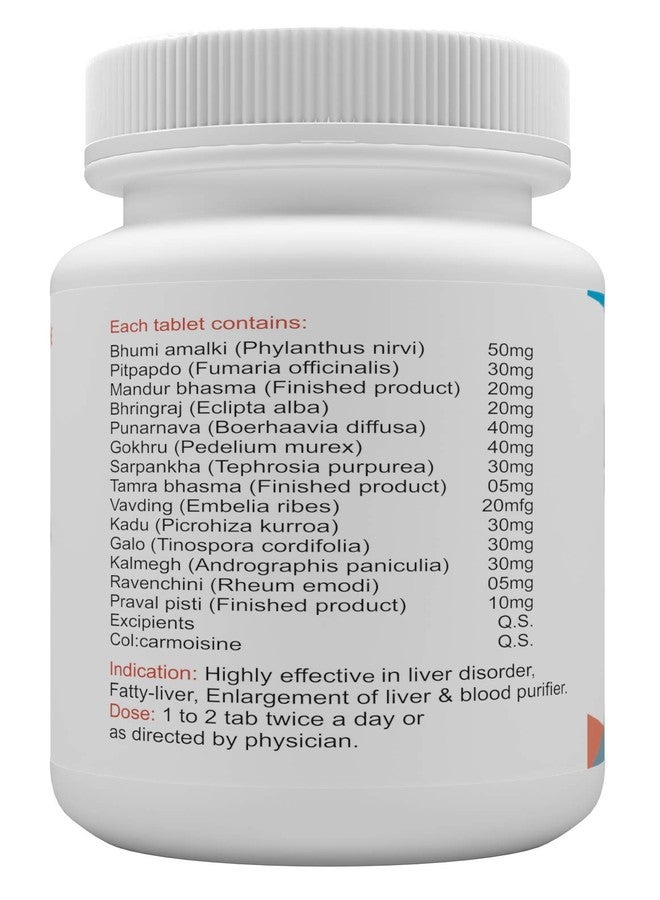 Atrey Livzen 100 Tablets - General Liver Tonic | Regular Digestion - Pack of 2 - Image 2