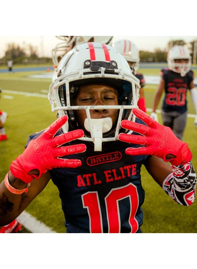 Battle Triple Threat Youth Receiver Gloves - Image 4