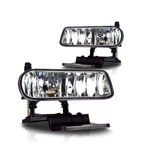 Winjet UMS Chevy Tahoe OEM Fog Lights, Clear Lens, Pair - Image 1