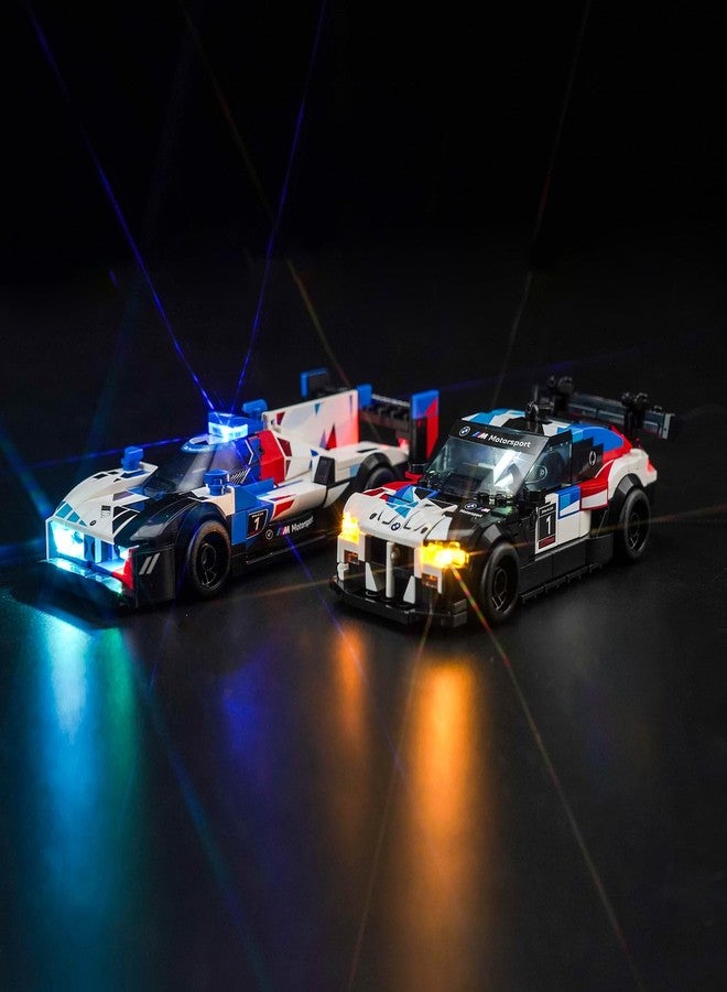VONADO LED Light Kit for B-M-W M4 GT3 & B-M-W M Hybrid V8 Race Cars 76922 (No Models Only Light) Creative Lighting Set Accessories Compatible with BMW Race Cars 76922 Building Set - Image 1
