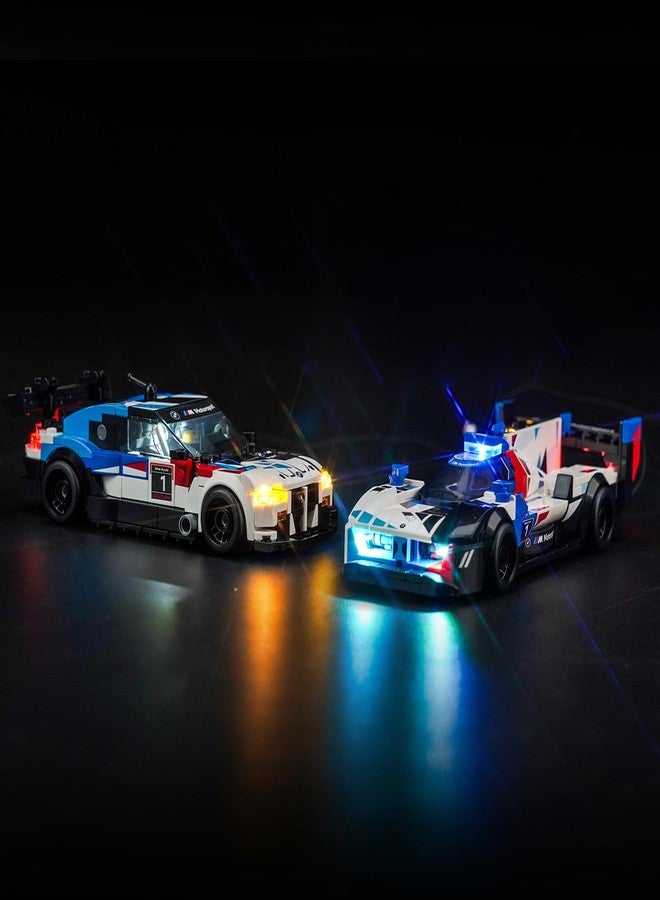 VONADO LED Light Kit for B-M-W M4 GT3 & B-M-W M Hybrid V8 Race Cars 76922 (No Models Only Light) Creative Lighting Set Accessories Compatible with BMW Race Cars 76922 Building Set - Image 4