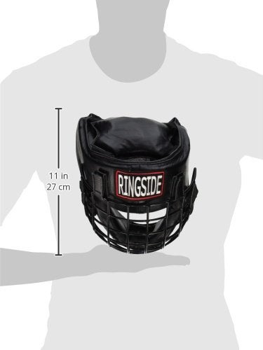Ringside Safety Cage Boxing Headgear with Full Face , Medium, Black - Image 3