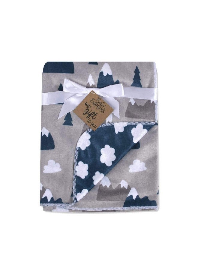 Baby Essentials Sherpa Fleece Baby Blankets for Boys and Girls - Colorful, Reversible Baby Blankets for Newborns, Infants, Toddlers, and Nursery - Image 1