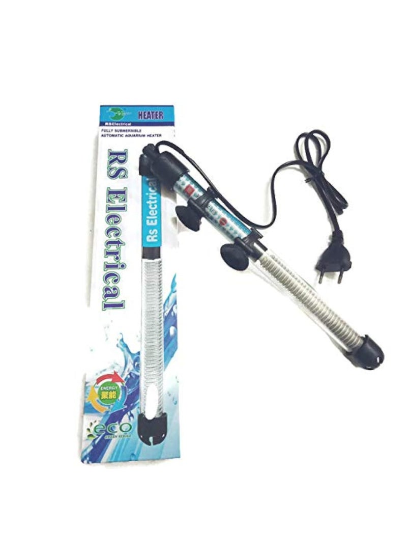 Rs Electrical RS Electrical Fully Automatic 100 Watts High Glass Aquarium Heater with Standby Light Indicator and auto on/Off Facility Imported 