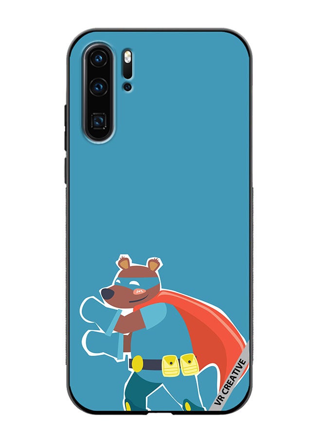 VR CREATIVE Protective Case Cover For Huawei P30 Pro Super Bear Design Multicolour - Image 1