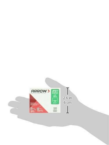 Arrow Fastener Arrow 276 JT21 Thin Wire Staples for Staple Guns and Staplers, Use for Upholstery, Crafts, General Repairs, 3/8-Inch Leg Length, 7/16-Inch Crown Width, 1000 Count (Pack of 1) - Image 2