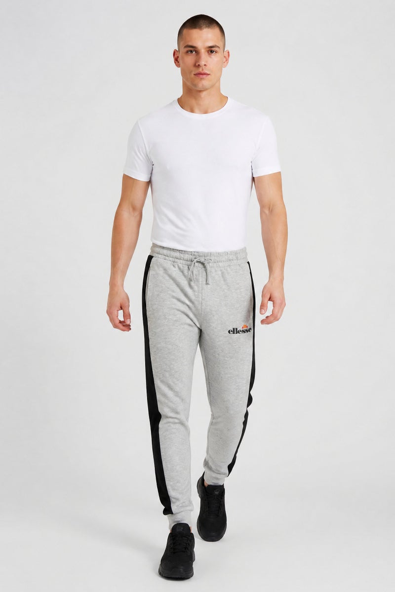 Ellesse Men Sportswear Fit Outdoor Sweatpants, Light Grey - Image 2
