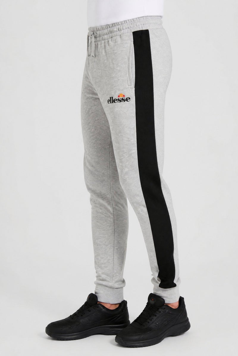 Ellesse Men Sportswear Fit Outdoor Sweatpants, Light Grey - Image 3