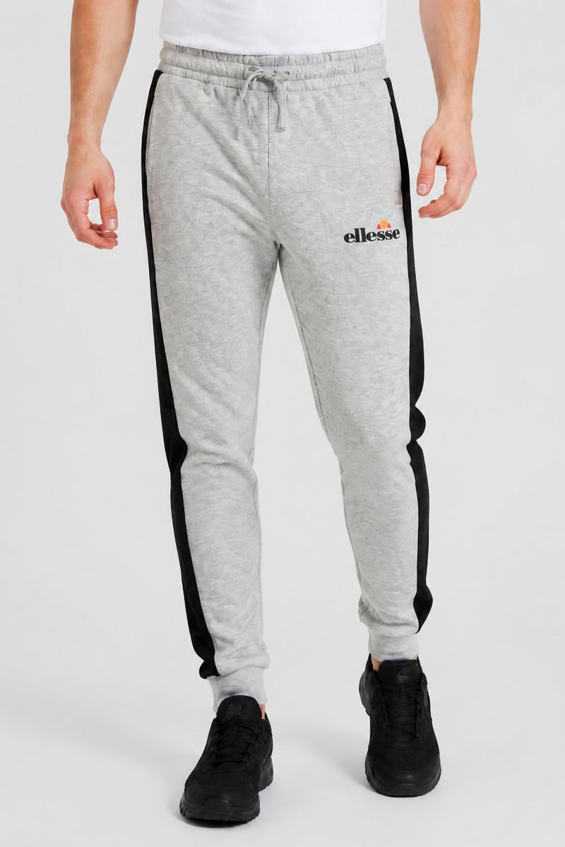 Ellesse Men Sportswear Fit Outdoor Sweatpants, Light Grey - Image 1