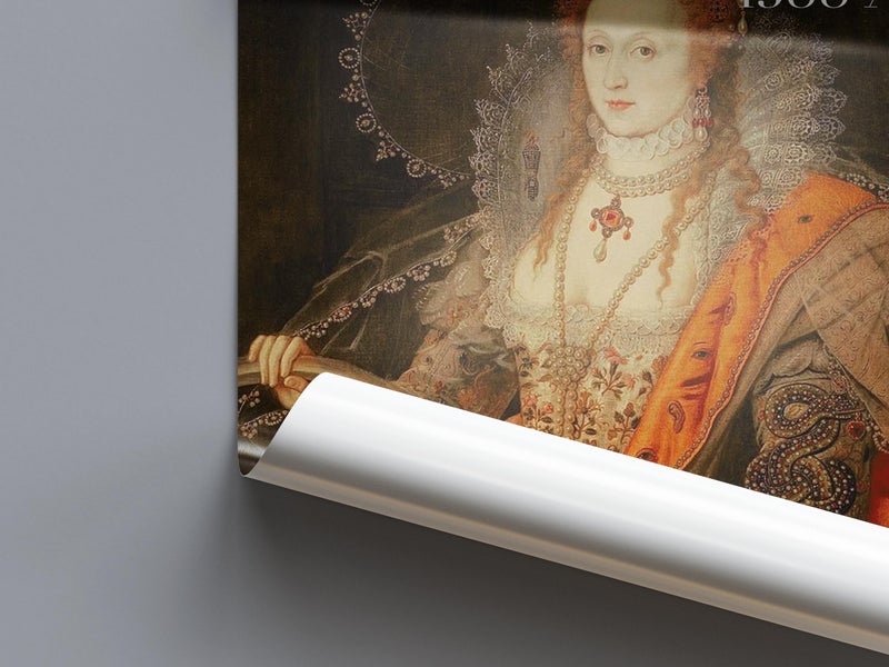 TNESSENTIAL Historical Vogue Elizabeth 1st Poster | Tudor Poster | Magazine Cover Print - Image 2