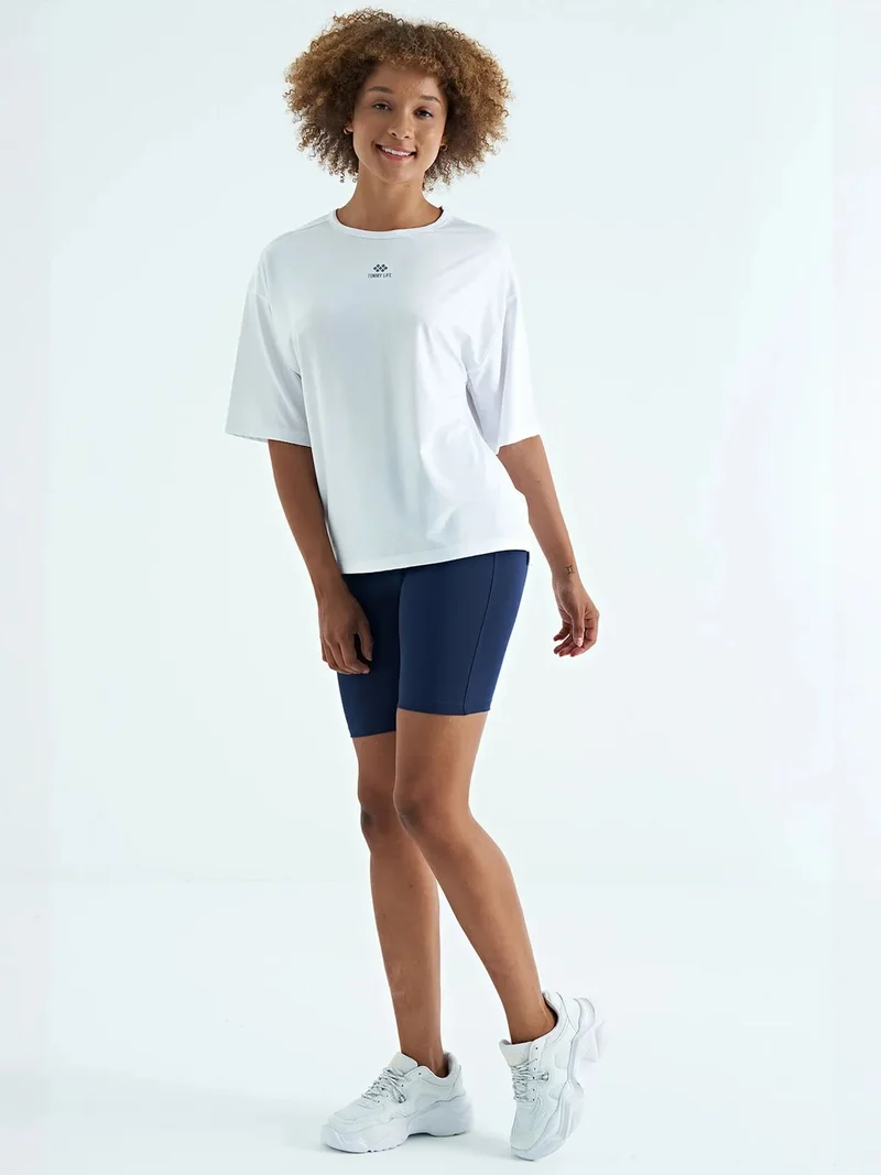 تومي لايف TOMMY Oversized Crew Neck T-Shirt