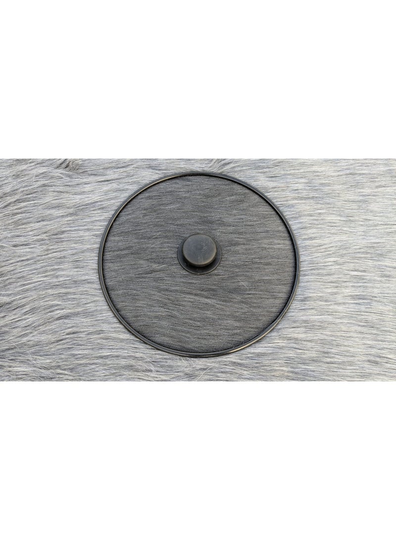 غطاء قلي شبك مانع لرذاذ الزيت – حماية فعالة أثناء القلي والطهي - Image 3