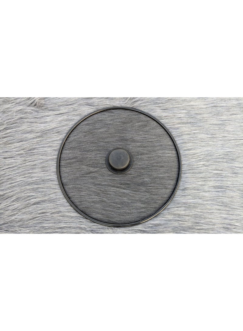 غطاء قلي شبك مانع لرذاذ الزيت – حماية فعالة أثناء القلي والطهي - Image 2