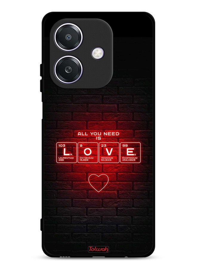 Tolwak Oppo A3 5G Protective Case Cover All You Need Is Love - Image 1