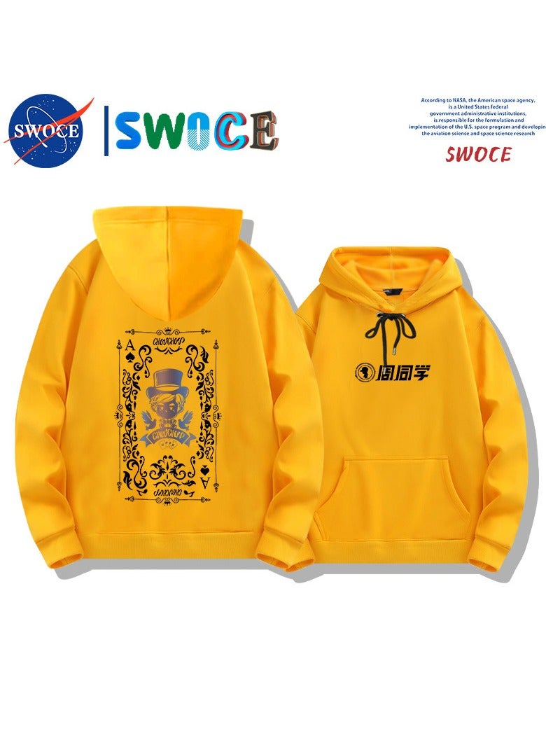 SWOCE Fashionable And Trendy Men's Hooded Sweatshirt  - Image 1
