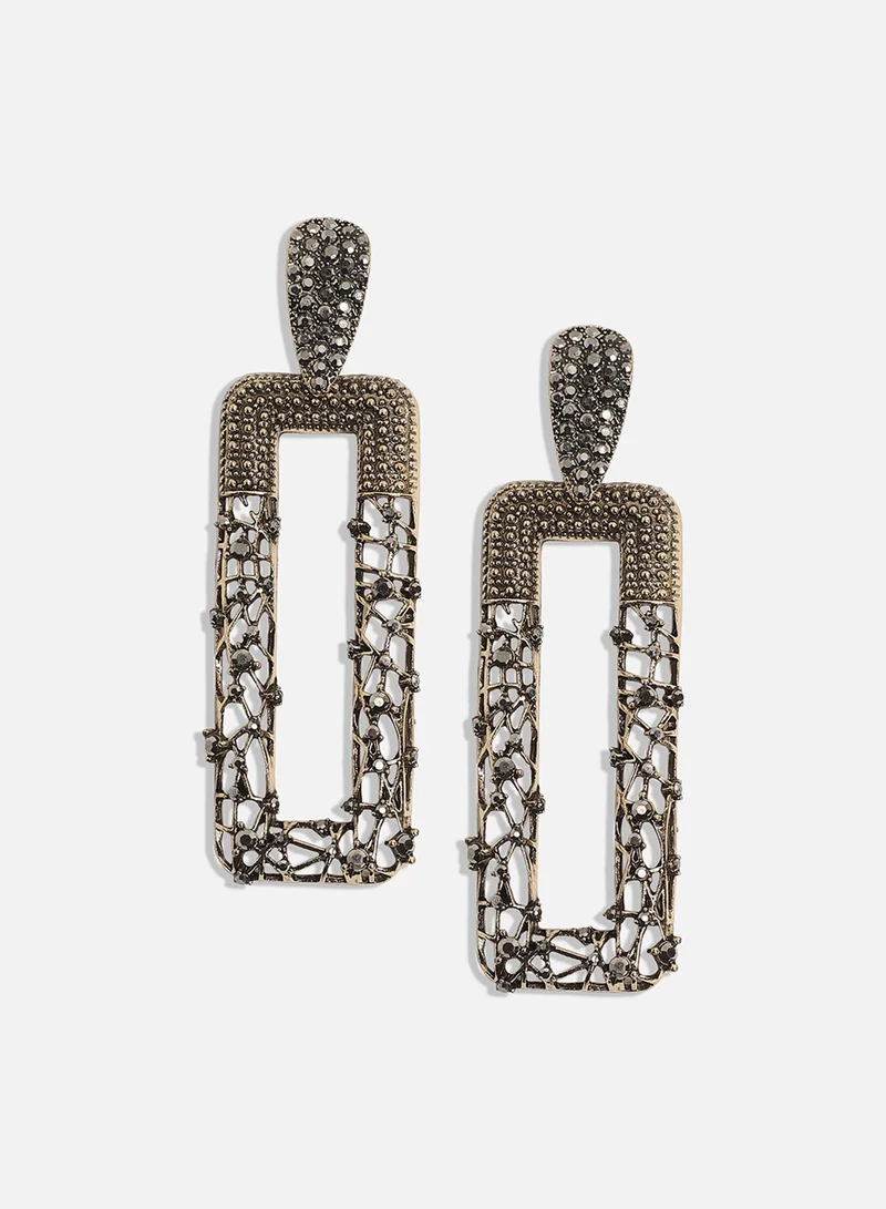 SOHI Intricate Constellation Geometric Artificial Drop Earring Jewellery