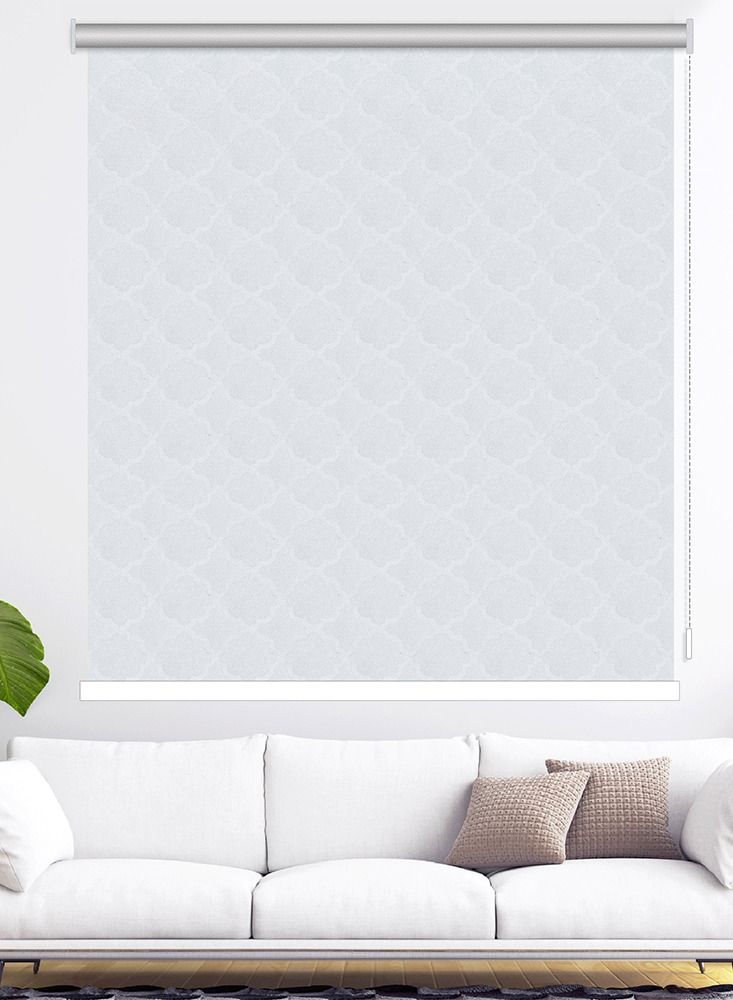 ستائر رول عازل للشمس والحرارة عرض 125 سم ارتفاع 200 سم 