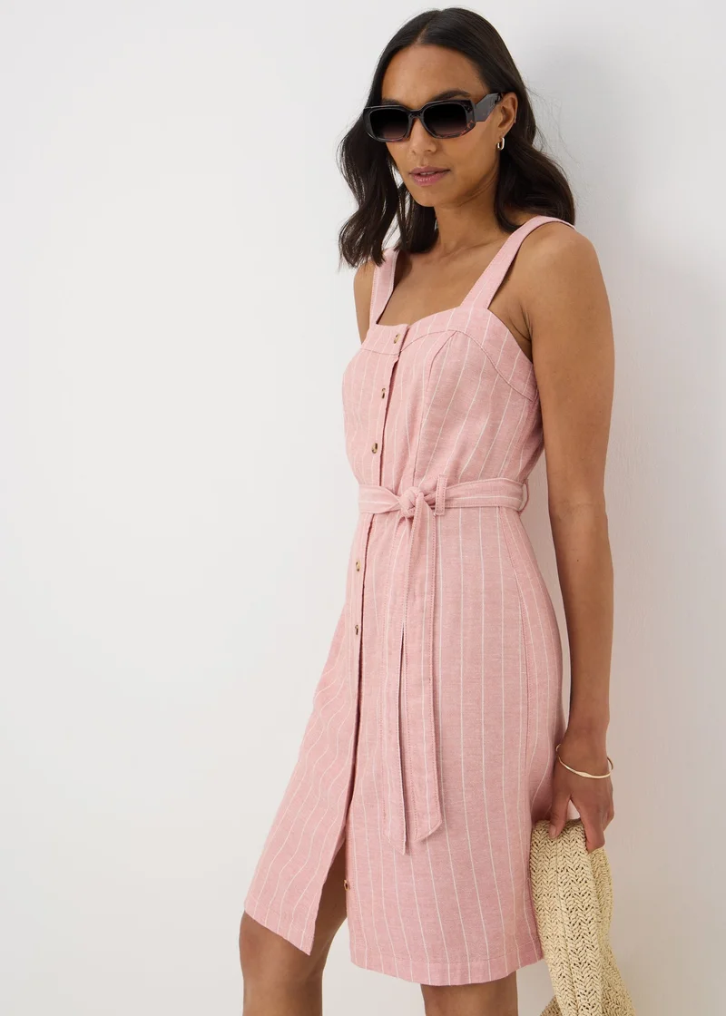 Matalan Striped Belted Dress