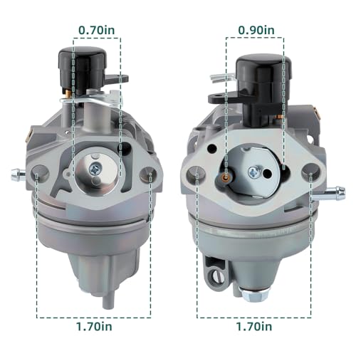 AUTOKAY 16100-Z0J-H03 Carburetor Assembly with Gaskets Kit Fits for Honda Snow Blower HS520 HS720 replaces old # 16100-Z0J-H02 - Image 2