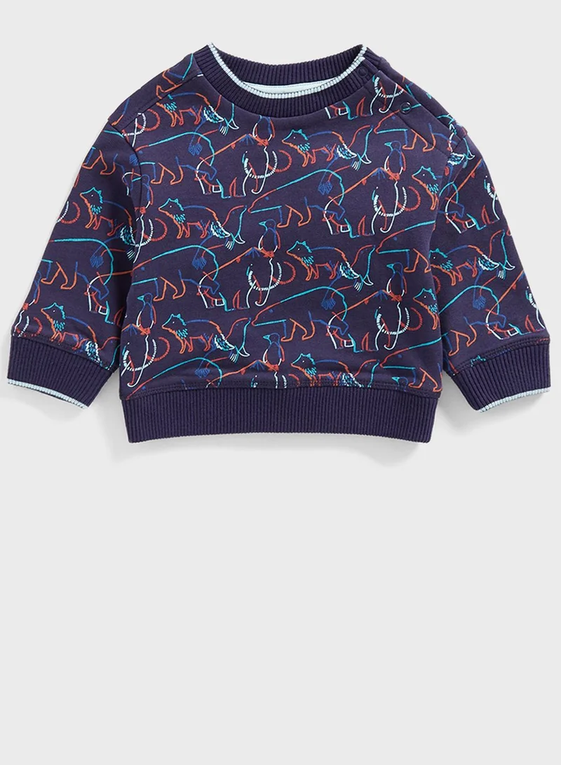 mothercare Kids Aop Print Sweatshirt
