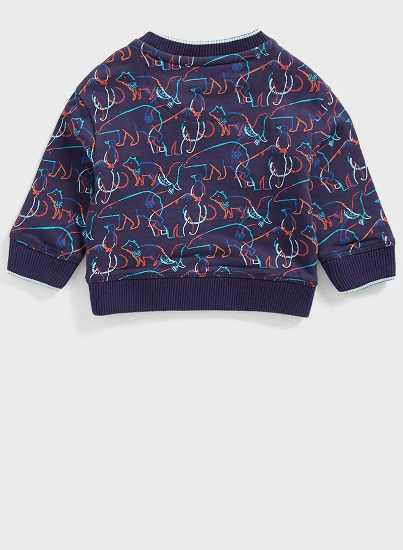 mothercare Kids Aop Print Sweatshirt