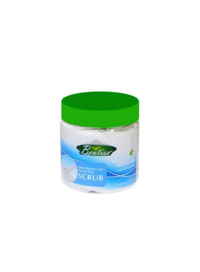 BEUTISA Whitening Face Scrub Milk Protein