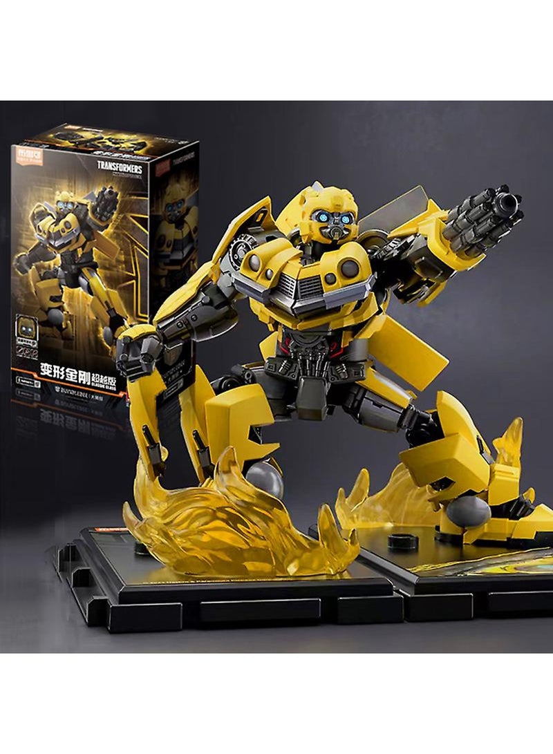 Transformation Building Blocks Bumblebee Light Robot Star Action Figure Toys For Kids Gift