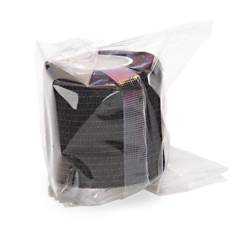 California Basics Self-Adhesive Bandage Wrap - Suitable for All Sports - Breathable Athletic Tape for Wrists - Knee and Ankle - Self Adhesive Bandage- 2 Inch- 10 Pack - Black - Image 3