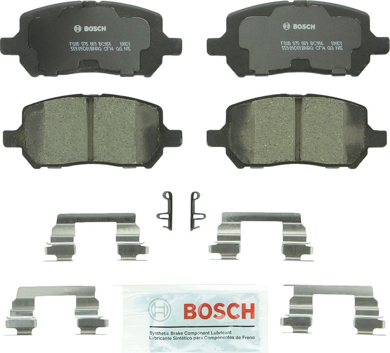 BOSCH BC956 QuietCast Premium Ceramic Disc Brake Pad Set - Compatible With Select Chevrolet Cobalt; Pontiac G5, Pursuit; Saturn Ion; FRONT - Image 5