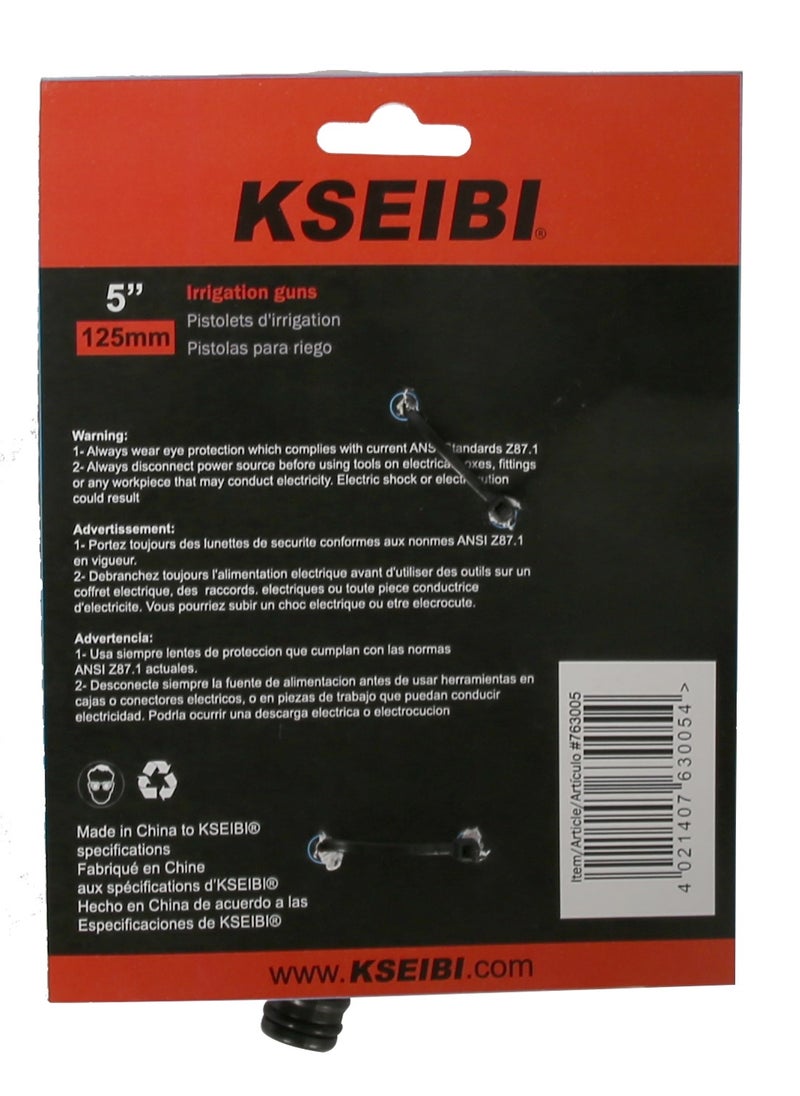 KSEIBI Water Spray Gun 5 Functions Cleaning, For Car Washing, Garden Watering, Lawn, Plants, Patio, Offers Flow Controls, High Pressure Hose Sprayer Nozzle for Garden Hose Outdoor.  - Image 4
