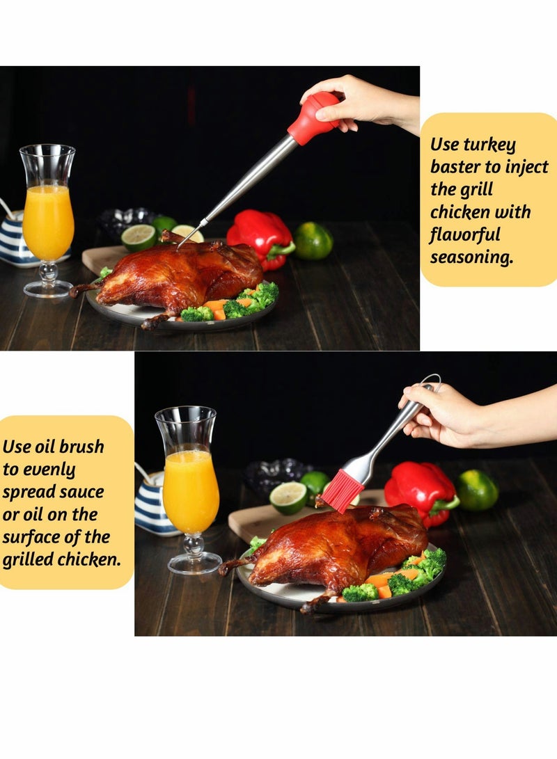 KASTWAVE Turkey Baster 5 Pcs Set  - Image 2