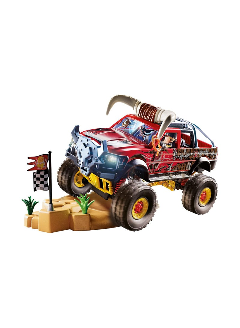 Playmobil Playmobil Stunt Show Bull Monster Truck Multicolor, 51.5 x 28.4 12.4 cm  - Image 2