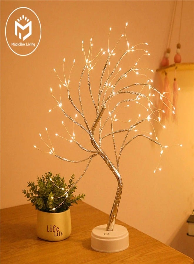 AROAQ LED Night Light Mini Tree Copper Wire Garland Lamp for Kids Home Bedroom Decor Fairy Light Holiday Lighting - Image 2