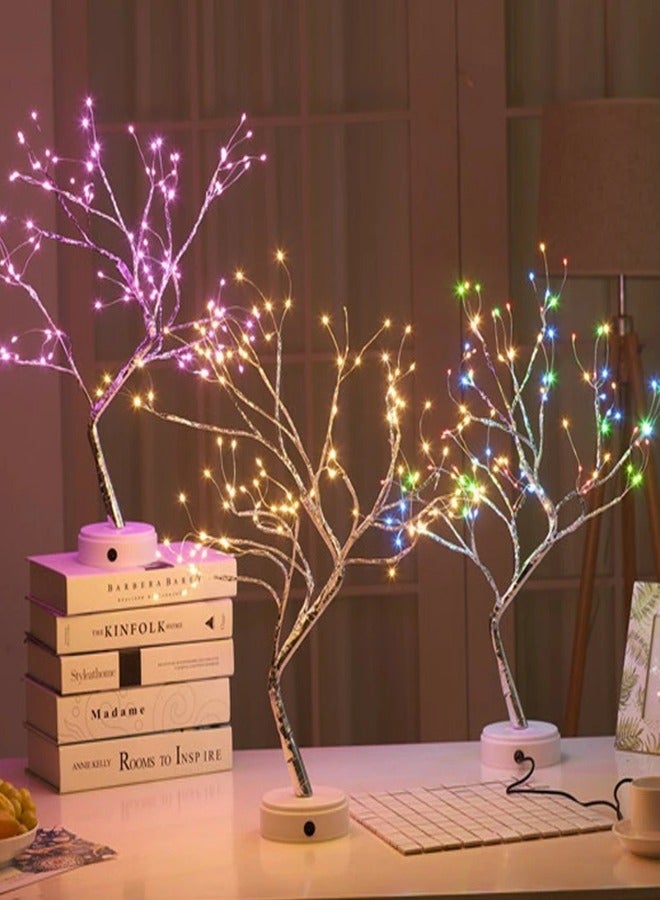 AROAQ LED Night Light Mini Tree Copper Wire Garland Lamp for Kids Home Bedroom Decor Fairy Light Holiday Lighting - Image 4